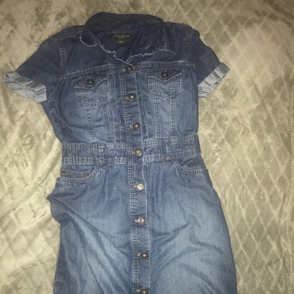 Denim dress